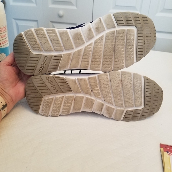 Adidas Mens Running Sneakers Shoes Blue SIZE 10.5 - Picture 5 of 7